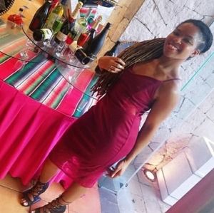 Lace Dress (Wine Red)